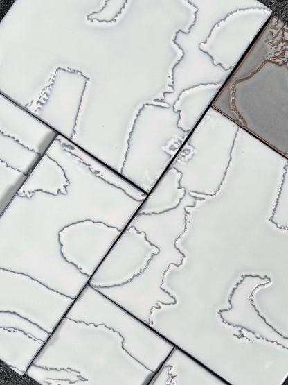 Contour Tide Handmade Tile