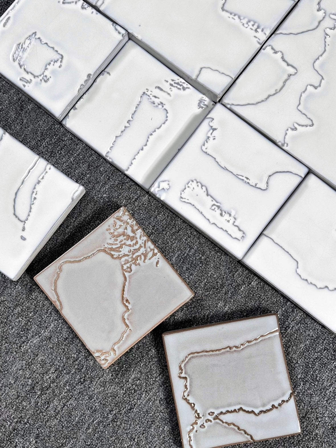 Contour Tide Handmade Tile