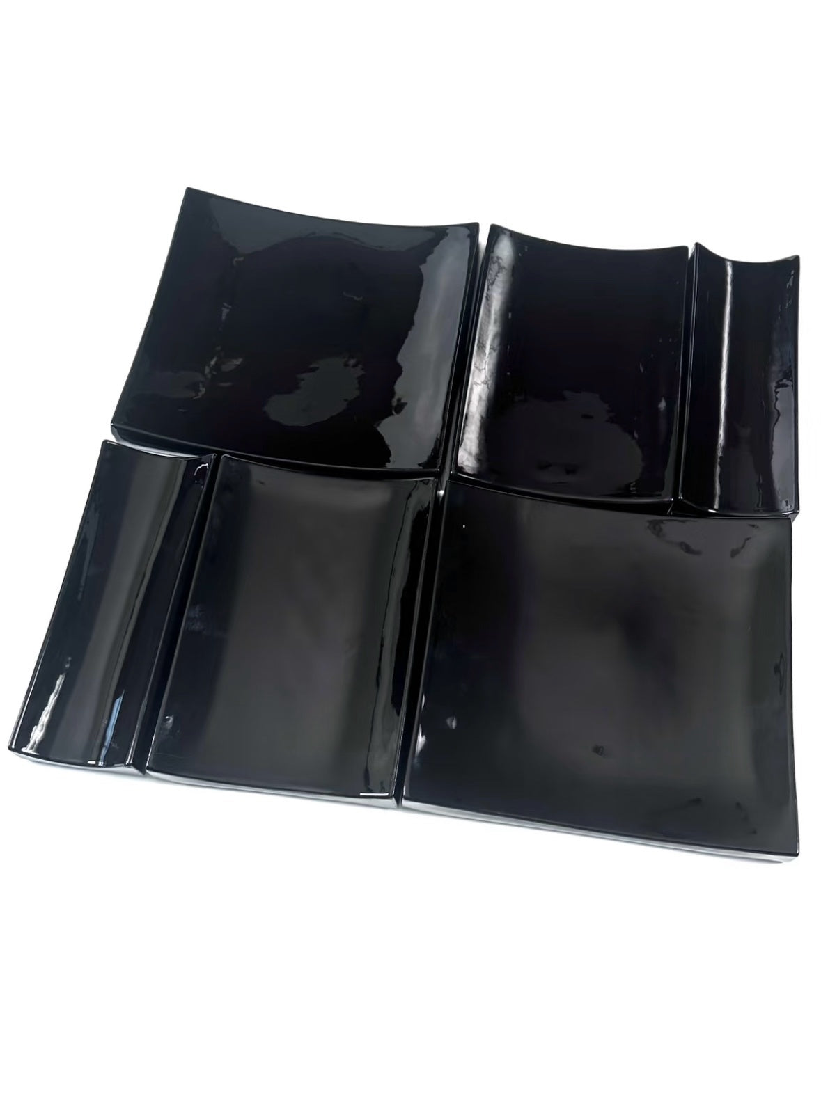 Midnight Curve Relief Tile