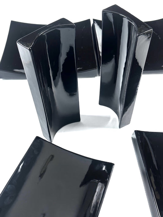 Midnight Curve Relief Tile