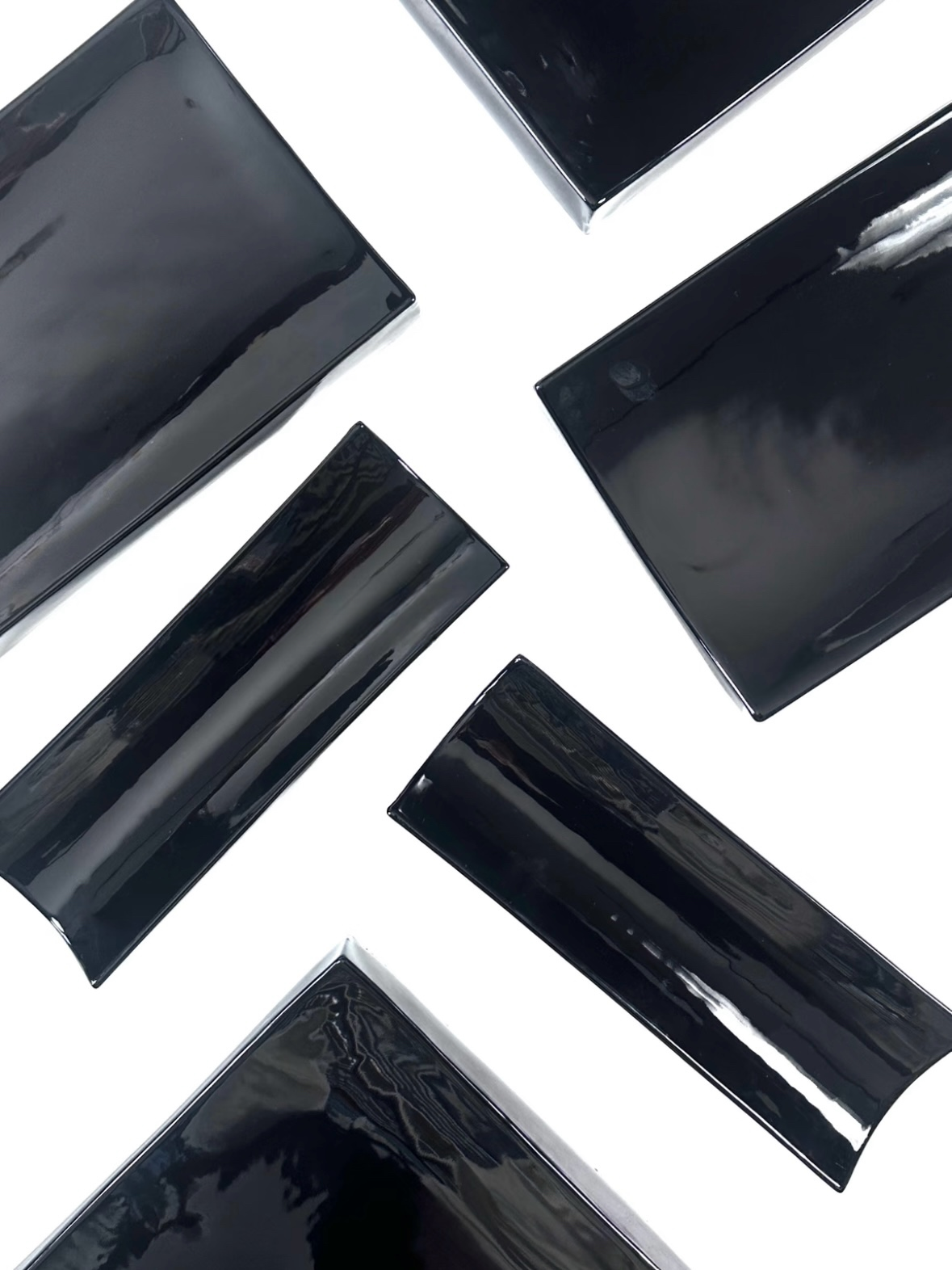 Midnight Curve Relief Tile