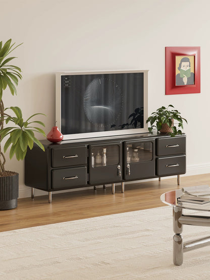 Japanese Vintage-Style TV Storage Combination