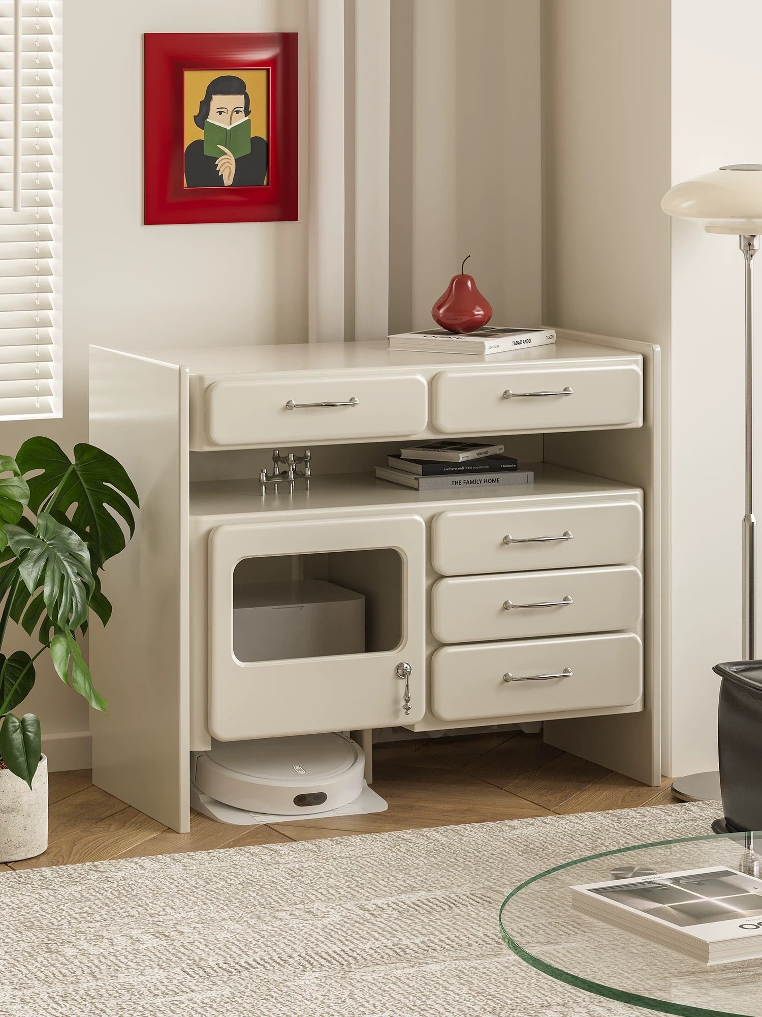 Retro Multi-Functional Storage Cabinet – MIOLISM