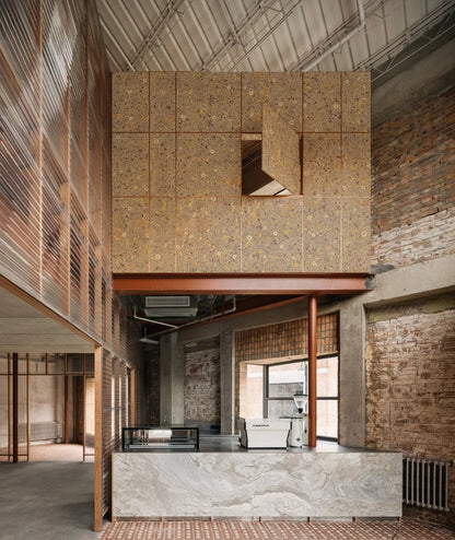 Purple Flower Biomass Board