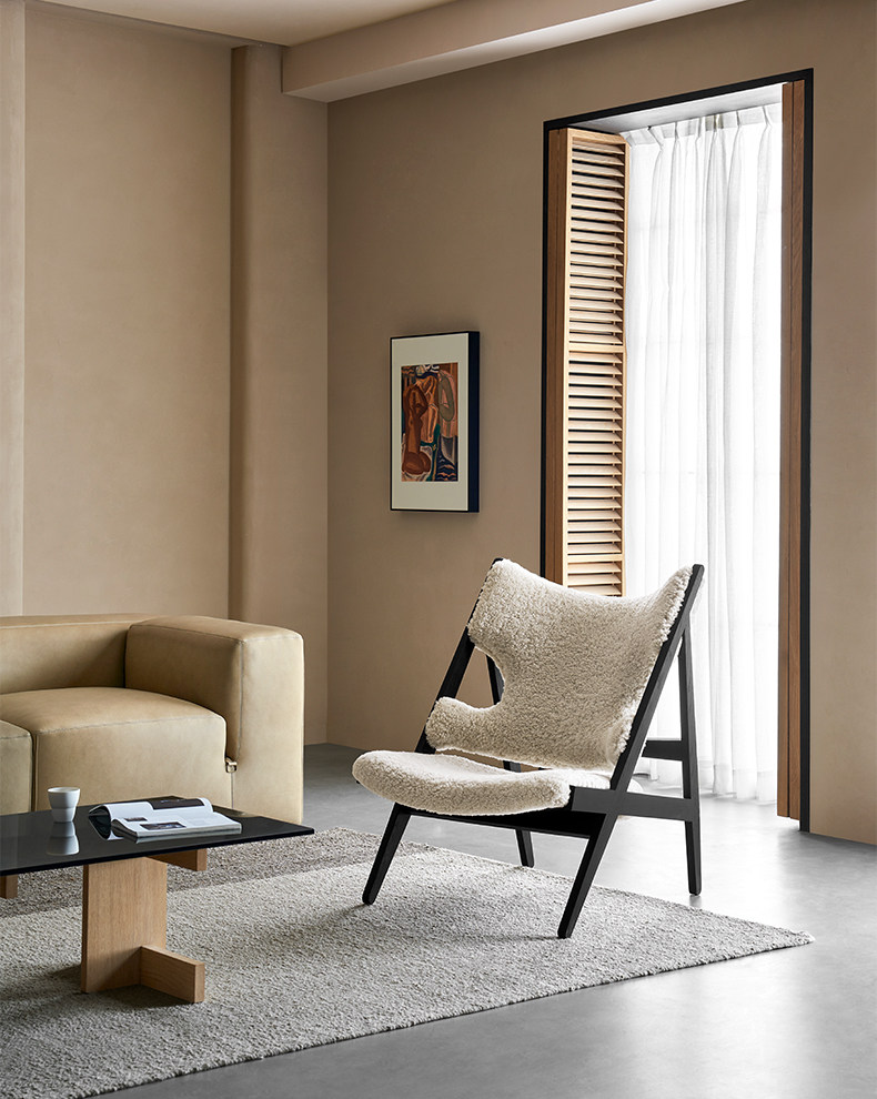 Shearline Sheepskin Lounge Accent Chair