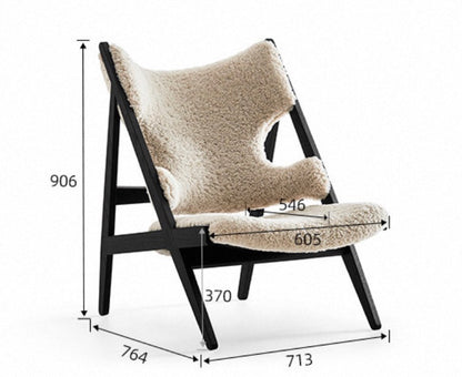 Shearline Sheepskin Lounge Accent Chair