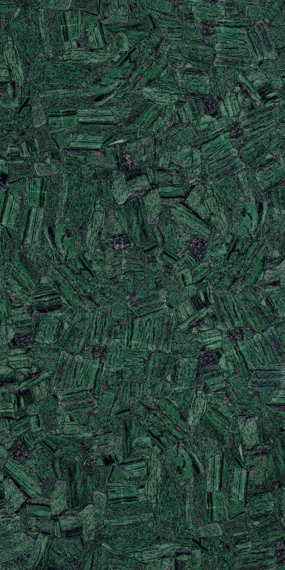 Ruby Forest Gemstone Slab