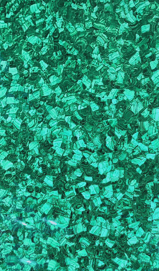 Imperial Malachite Translucent Gemstone Slab
