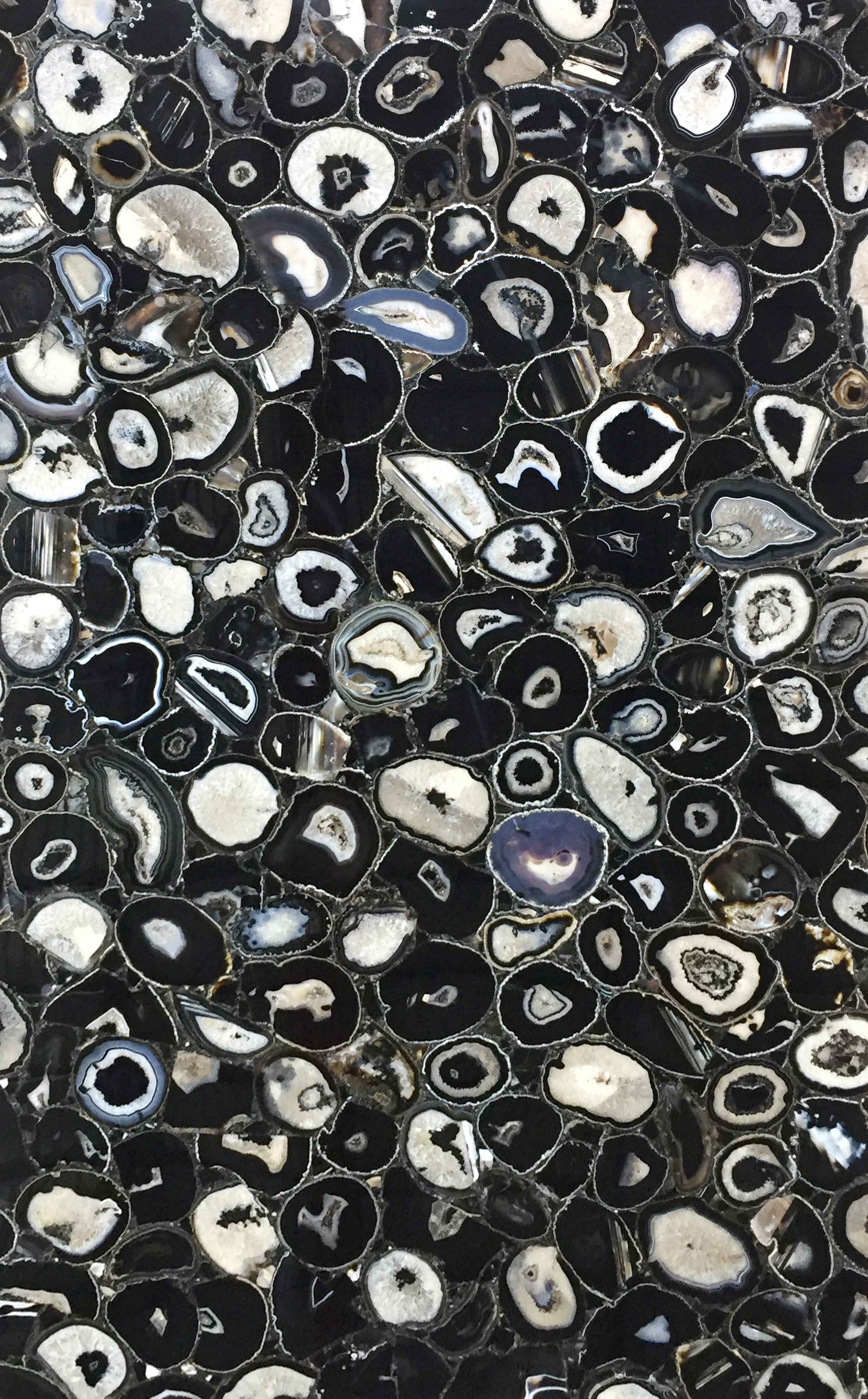 Obsidian Agate Gemstone Slab