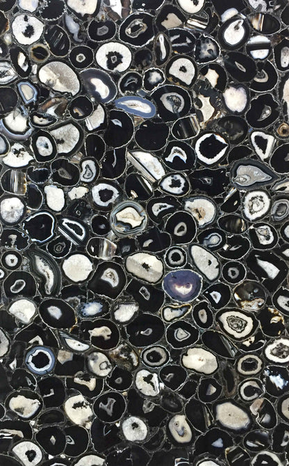 Obsidian Agate Gemstone Slab