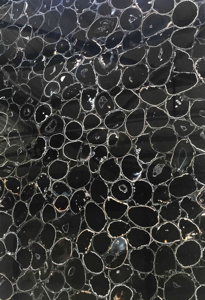 Obsidian Agate Gemstone Slab