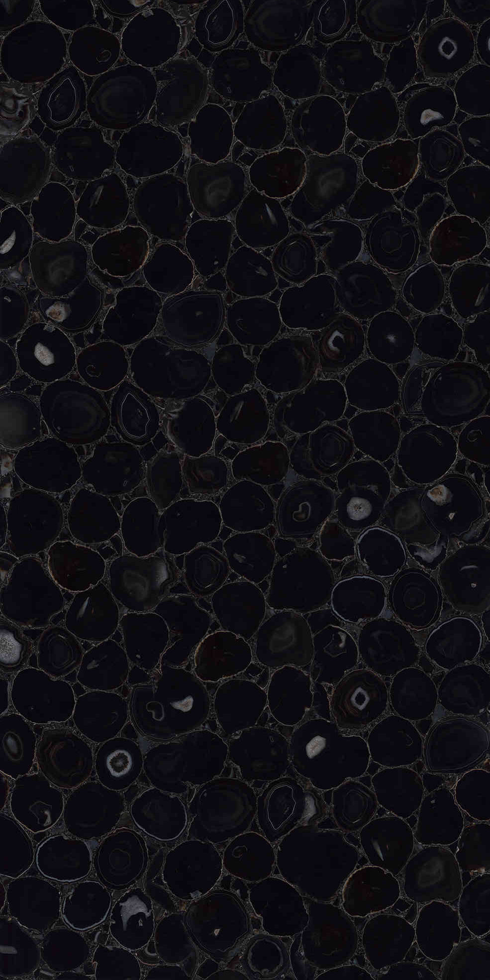 Obsidian Agate Gemstone Slab