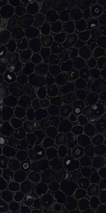 Obsidian Agate Gemstone Slab