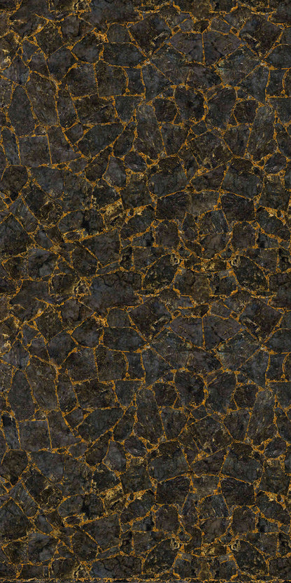 Labradorite Gold Vein Gemstone Slab