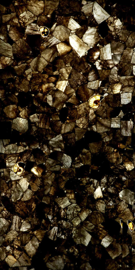 Smoky Quartz Translucent Gemstone Slab