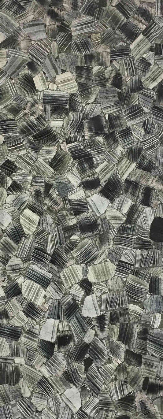 Silver Line Graphic Stone Slab (Zebra Jasper)