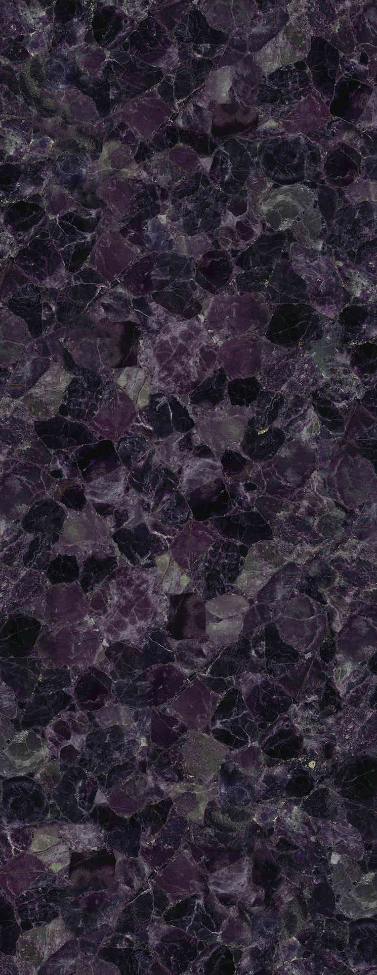 Purple Fluorite Gemstone Slab