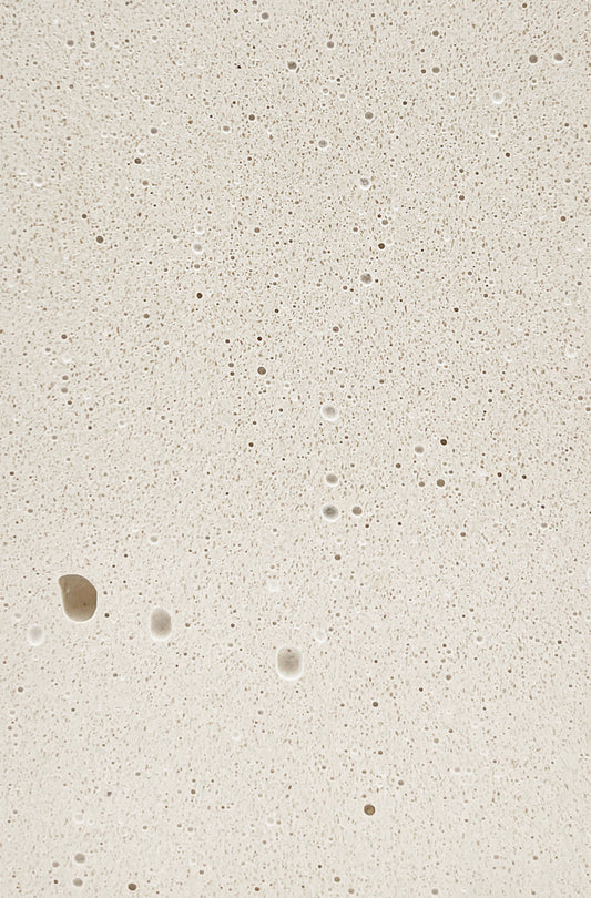 Amber Ivory Fossil Travertine