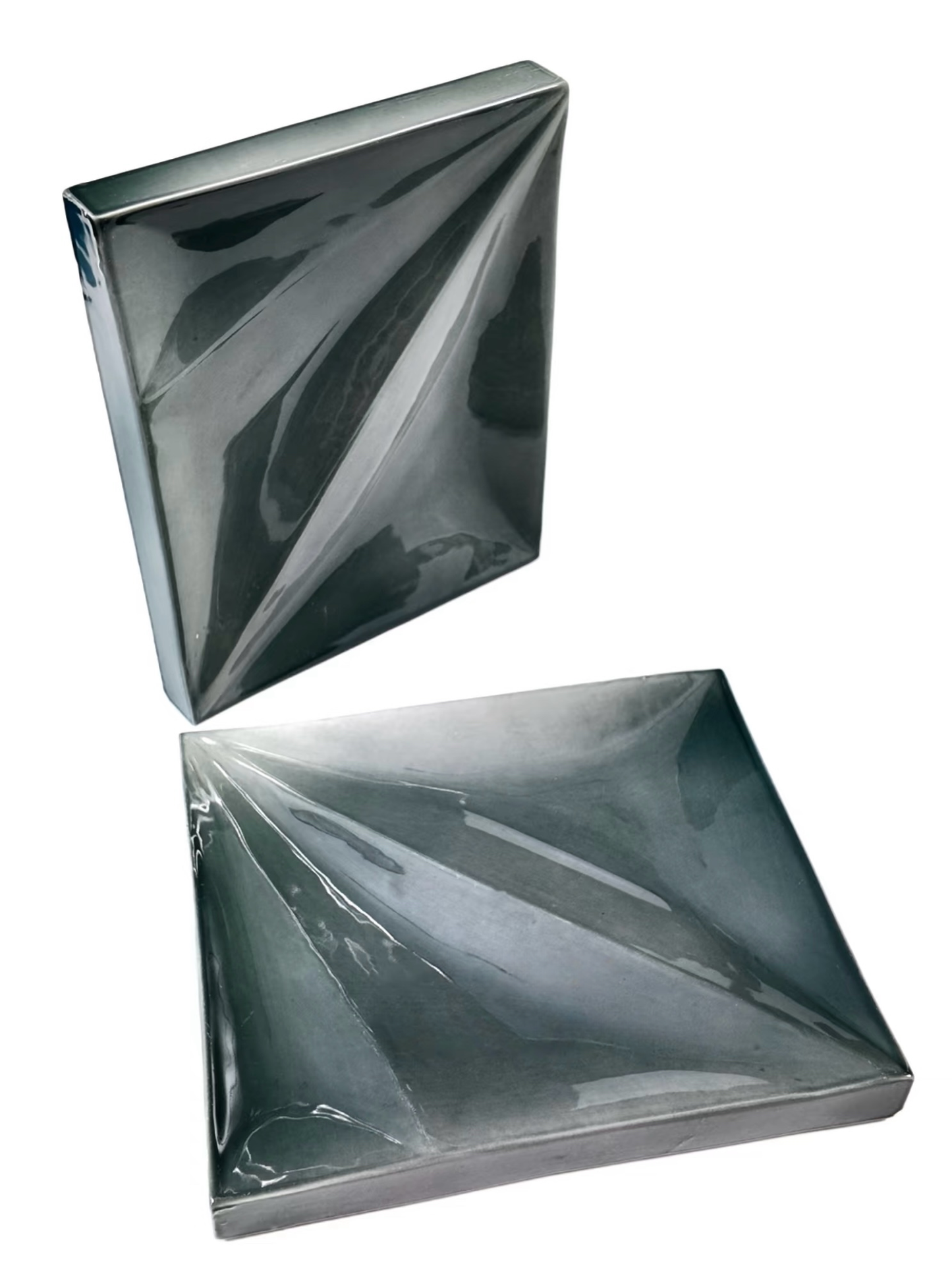 Smoked Prism Glaze Tile