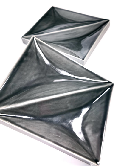 Smoked Prism Glaze Tile