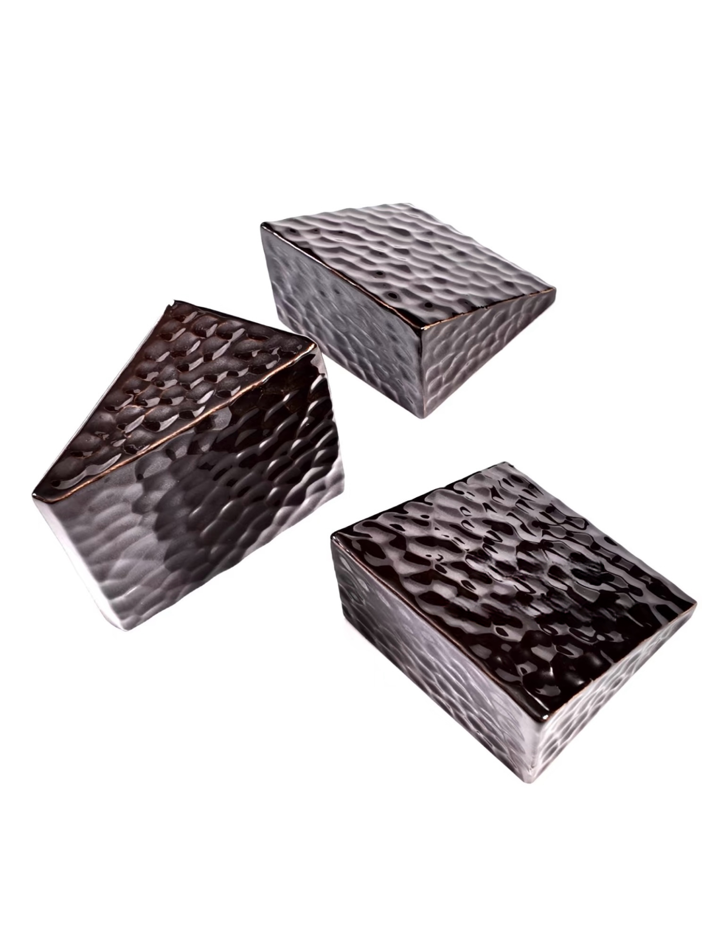 Hammered Glaze Facet Tile