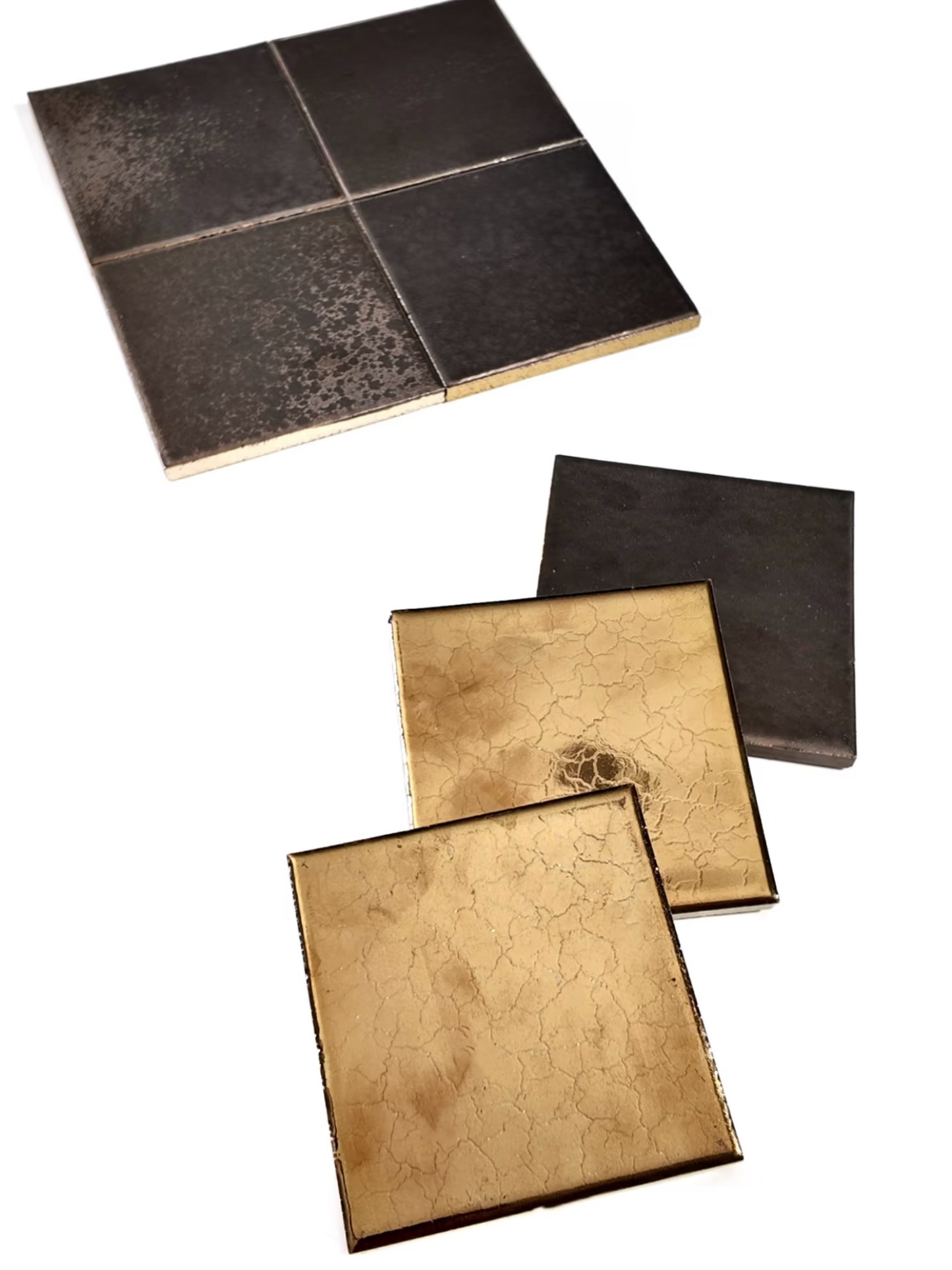 Bronzed Patina Glaze Tile