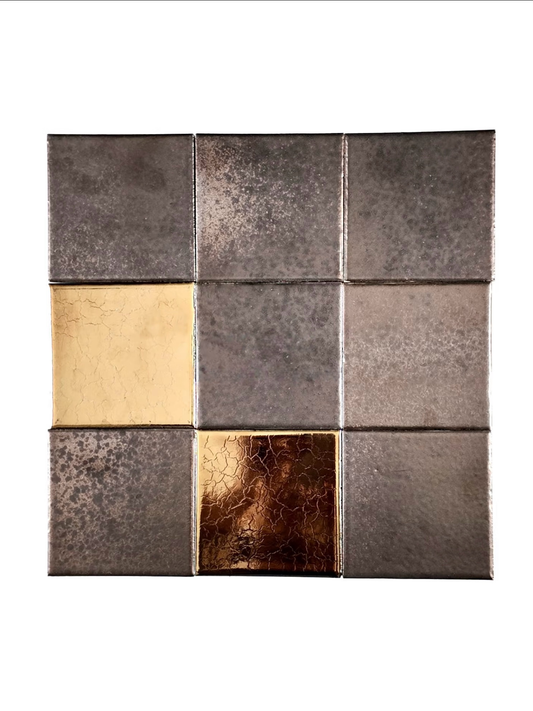Bronzed Patina Glaze Tile