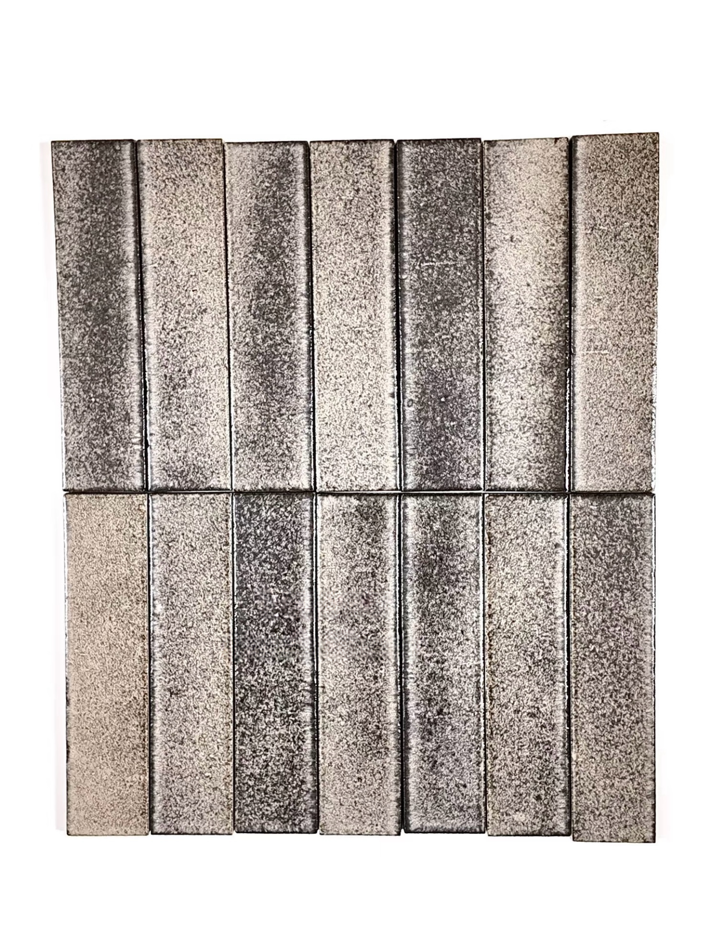 Frosted Metal Strip Tile