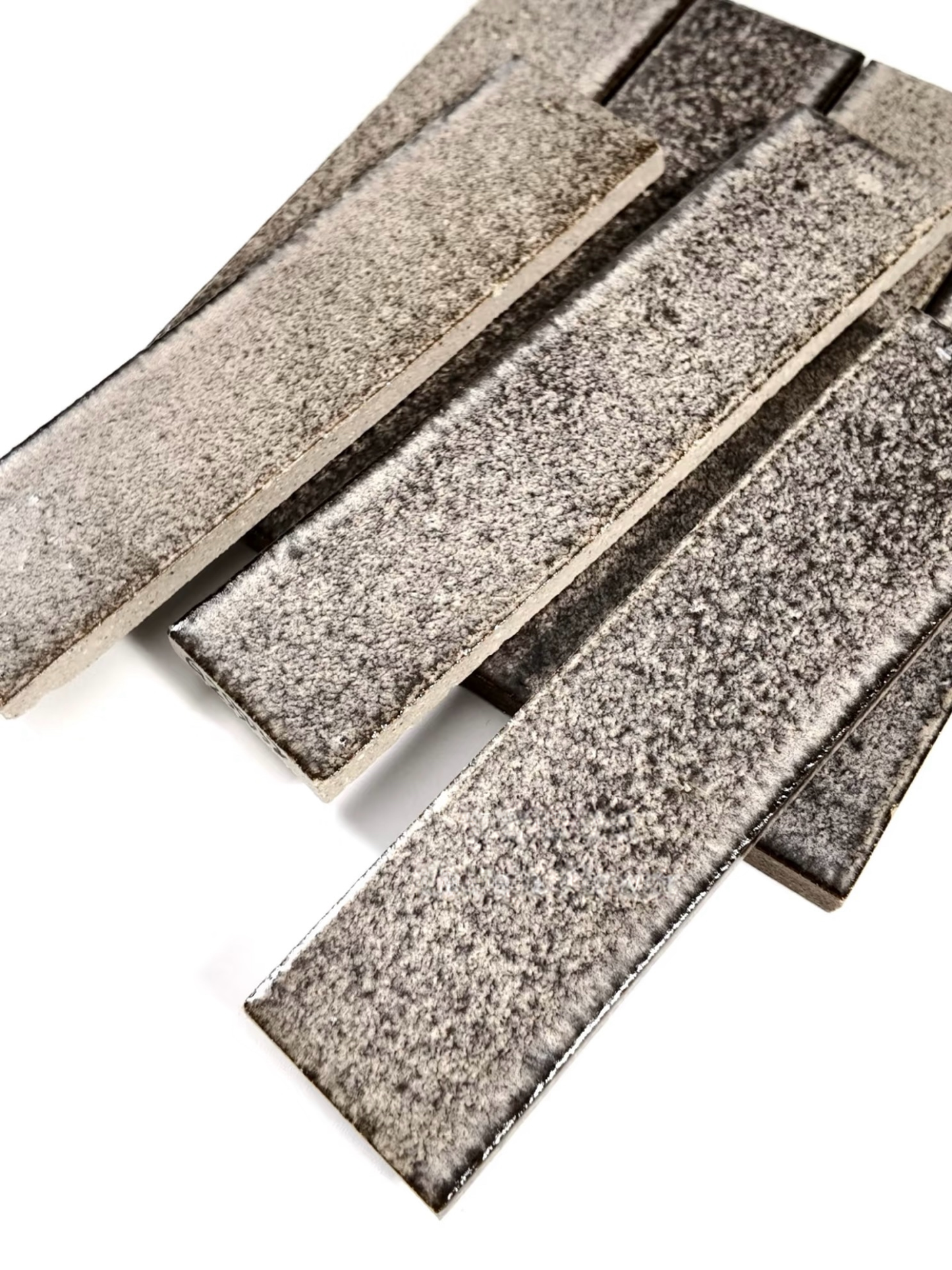 Frosted Metal Strip Tile