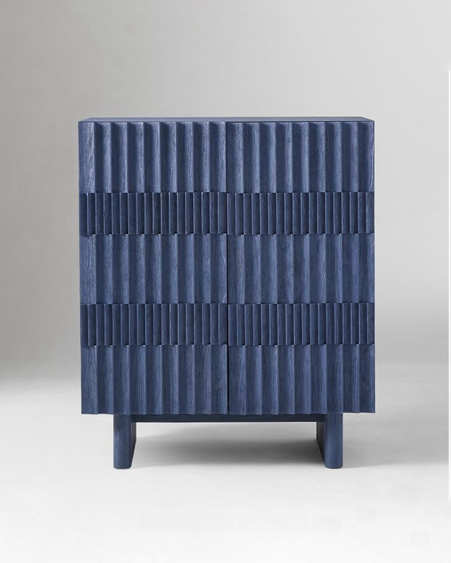 Azure Rhythm Shoe Cabinet