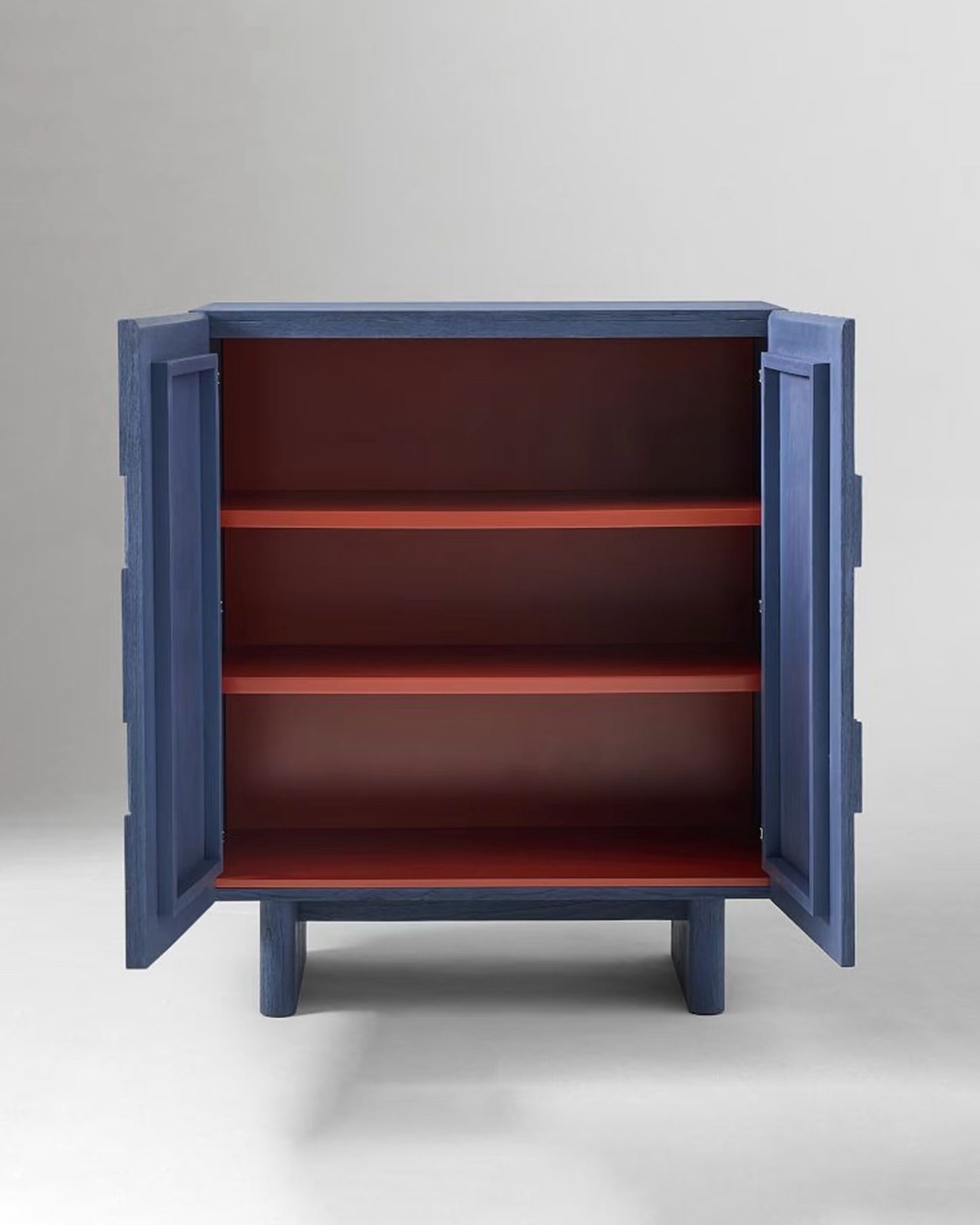 Azure Rhythm Shoe Cabinet