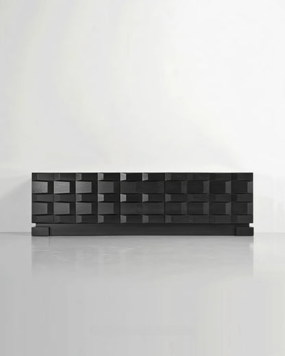 Obsidian Relief TV Cabinet