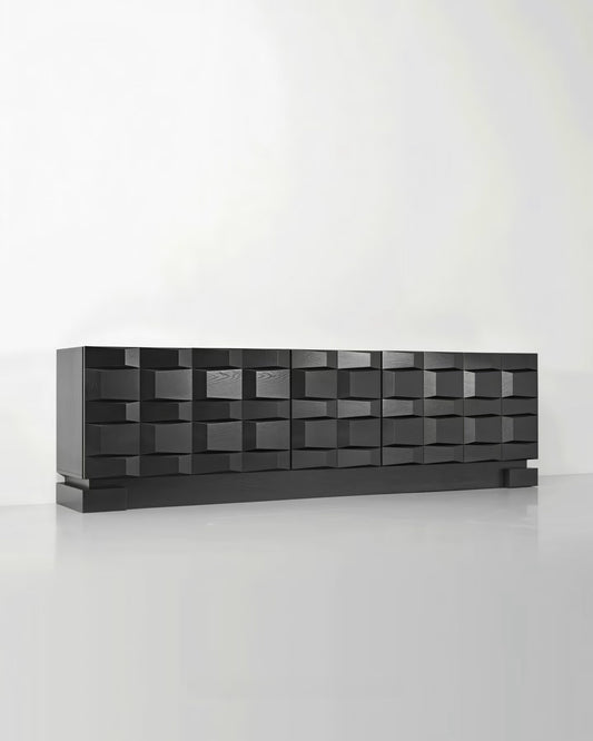 Obsidian Relief TV Cabinet
