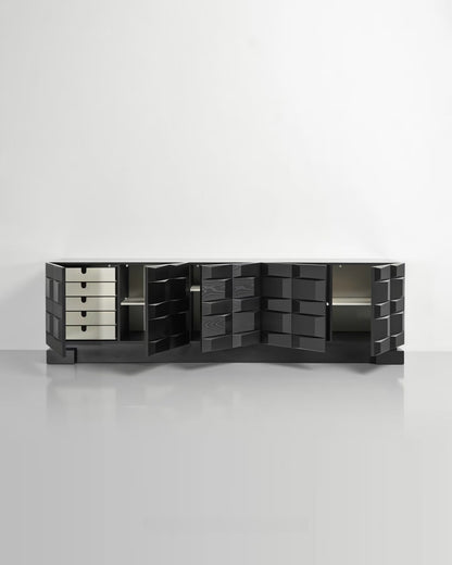 Obsidian Relief TV Cabinet