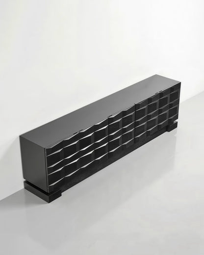 Obsidian Relief TV Cabinet