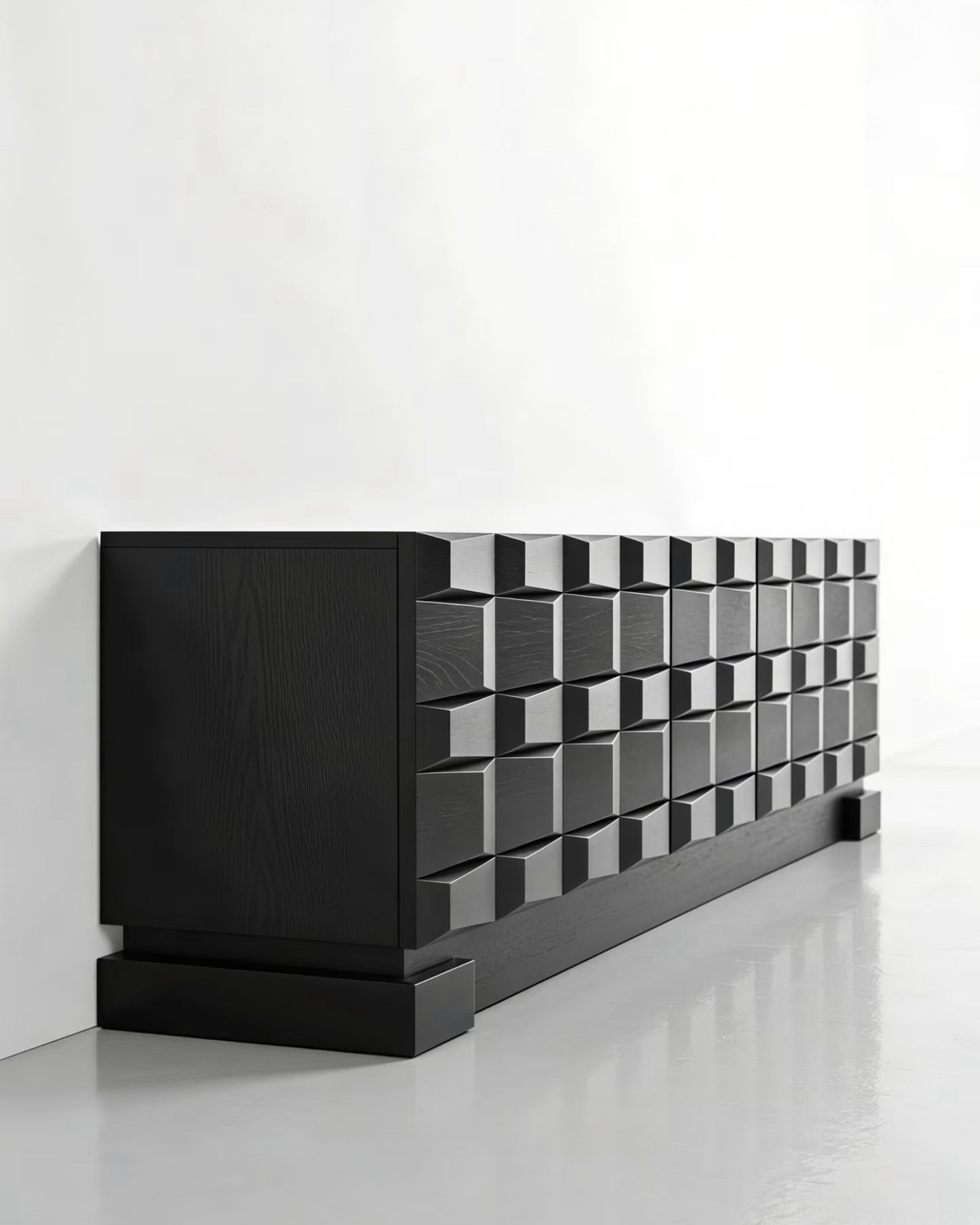 Obsidian Relief TV Cabinet