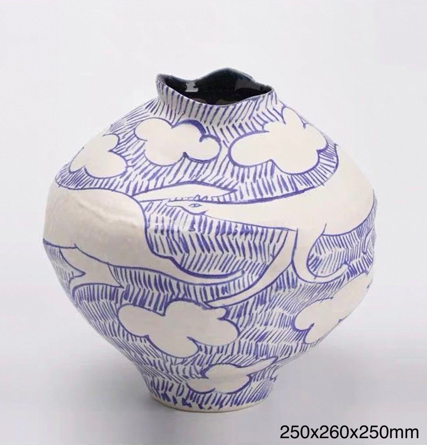 Cloudline Creature Sculptural Vase