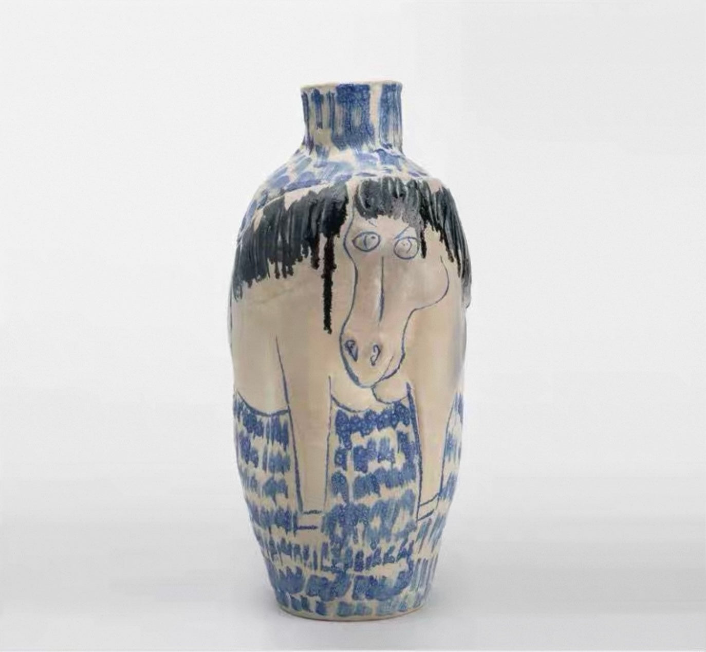 Primal Figure Tall Vase