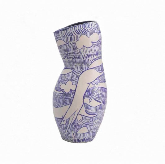 Cloudline Creature Sculptural Vase V