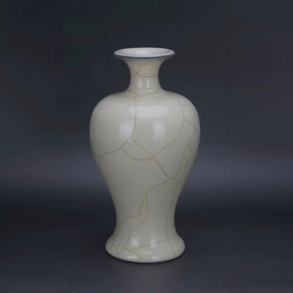 Crackle Glaze Meiping Vase