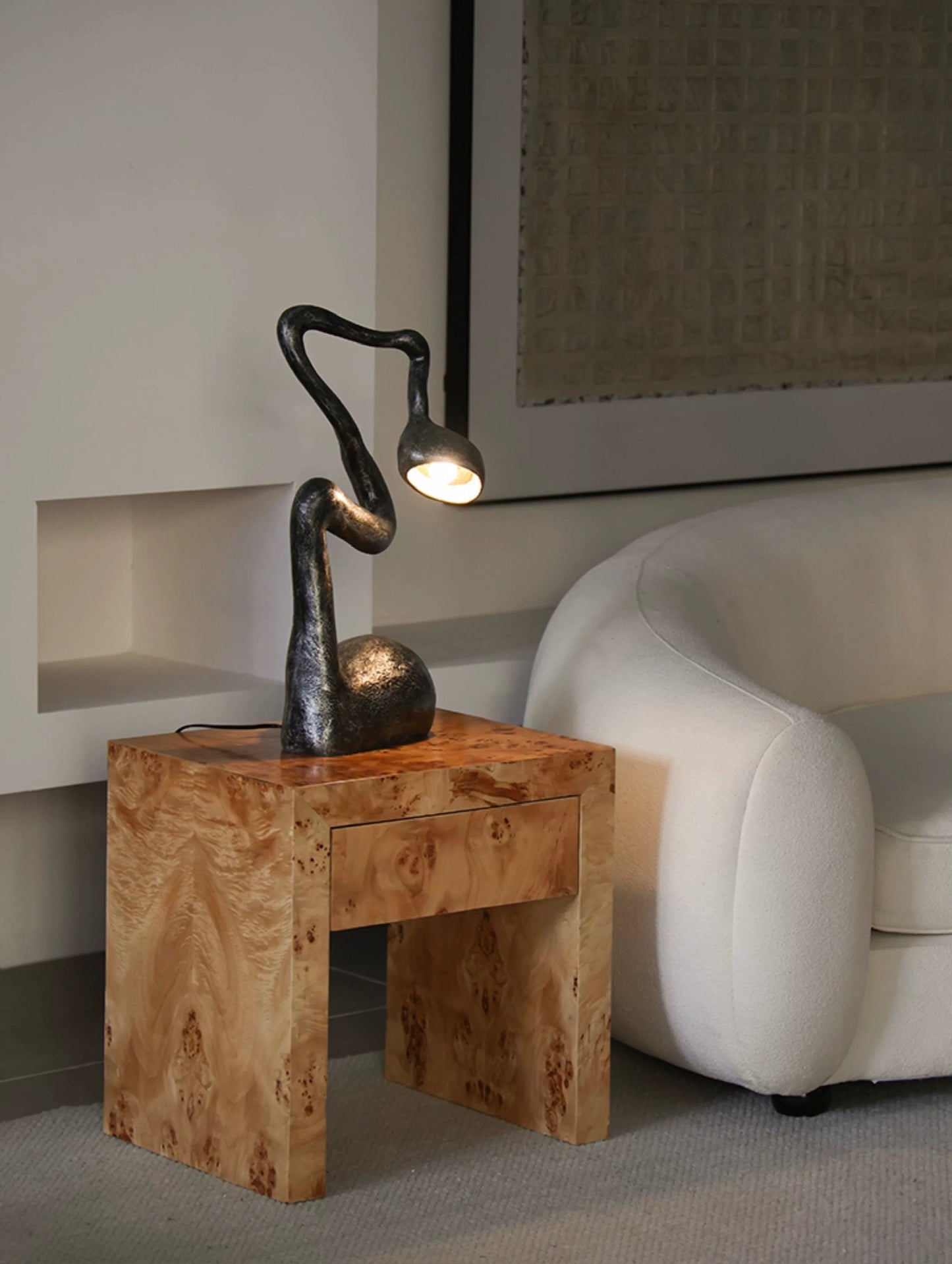 Sculptural Side Table