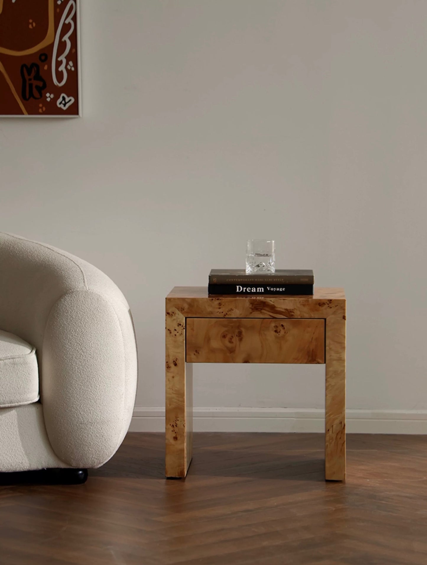 Sculptural Side Table