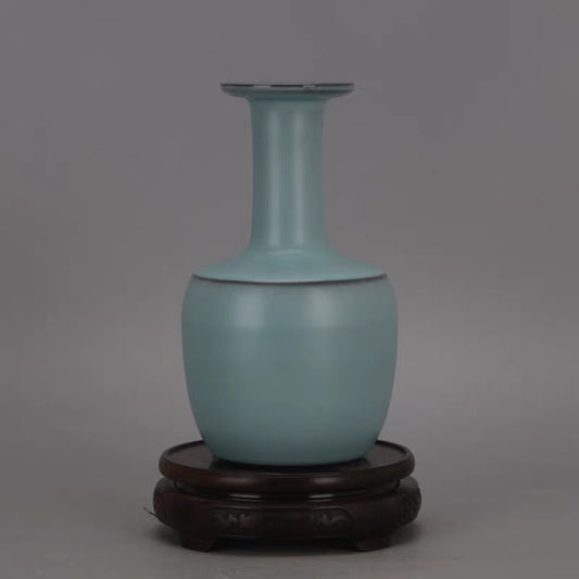 Ru Kiln Sky Glaze Scholar’s Vase