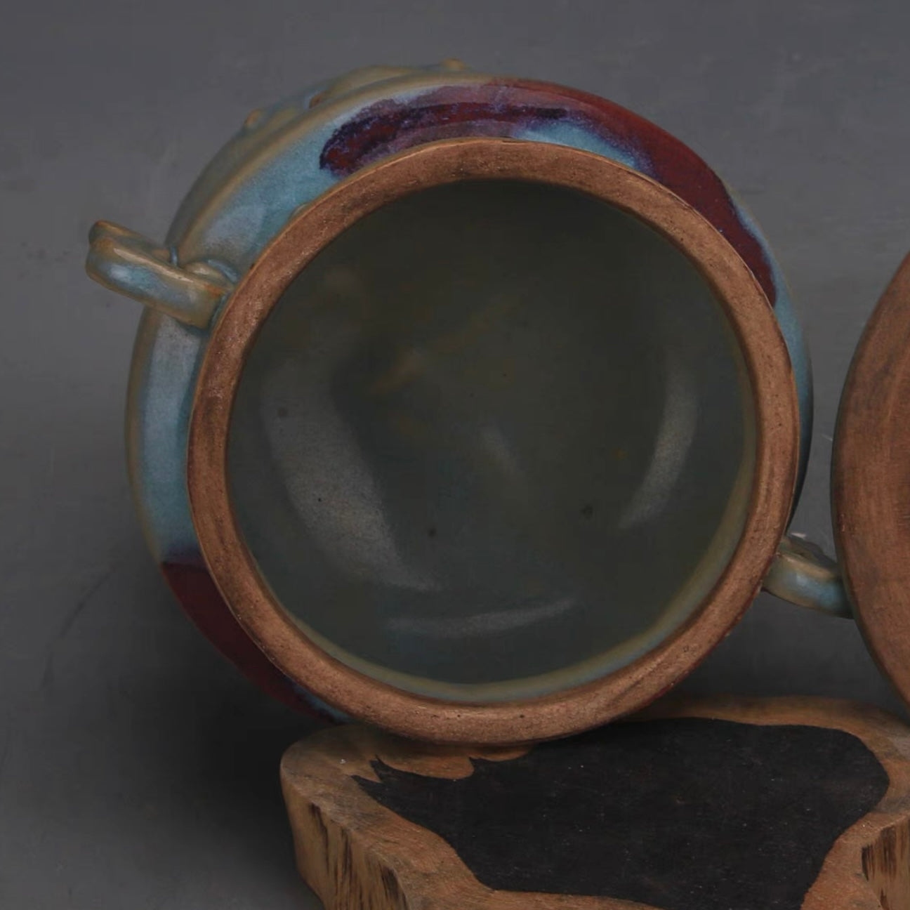 Jun Glaze Guardian Censer