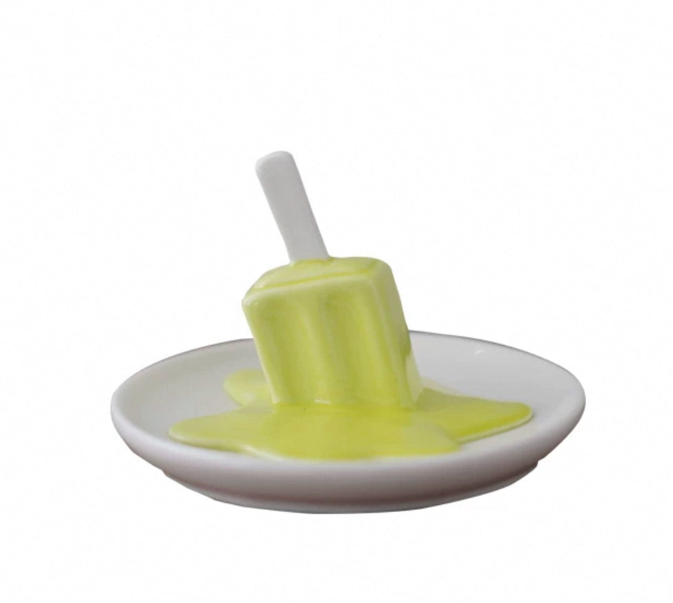 Melting Popsicle Ceramic Jewelry Dish