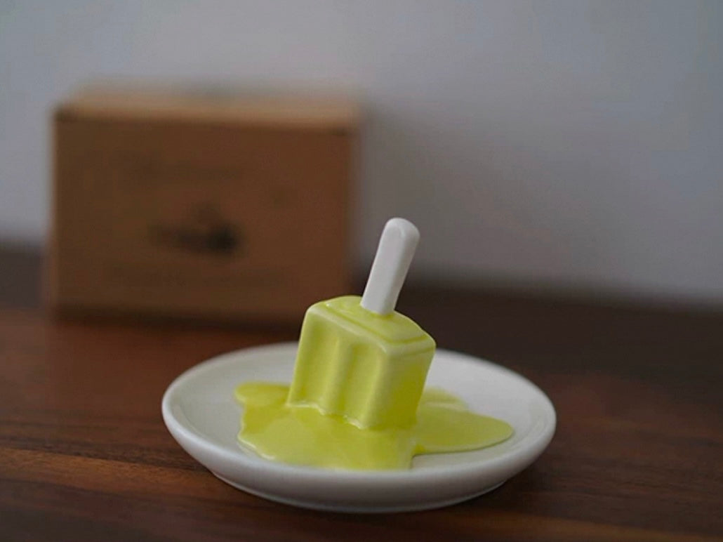 Melting Popsicle Ceramic Jewelry Dish