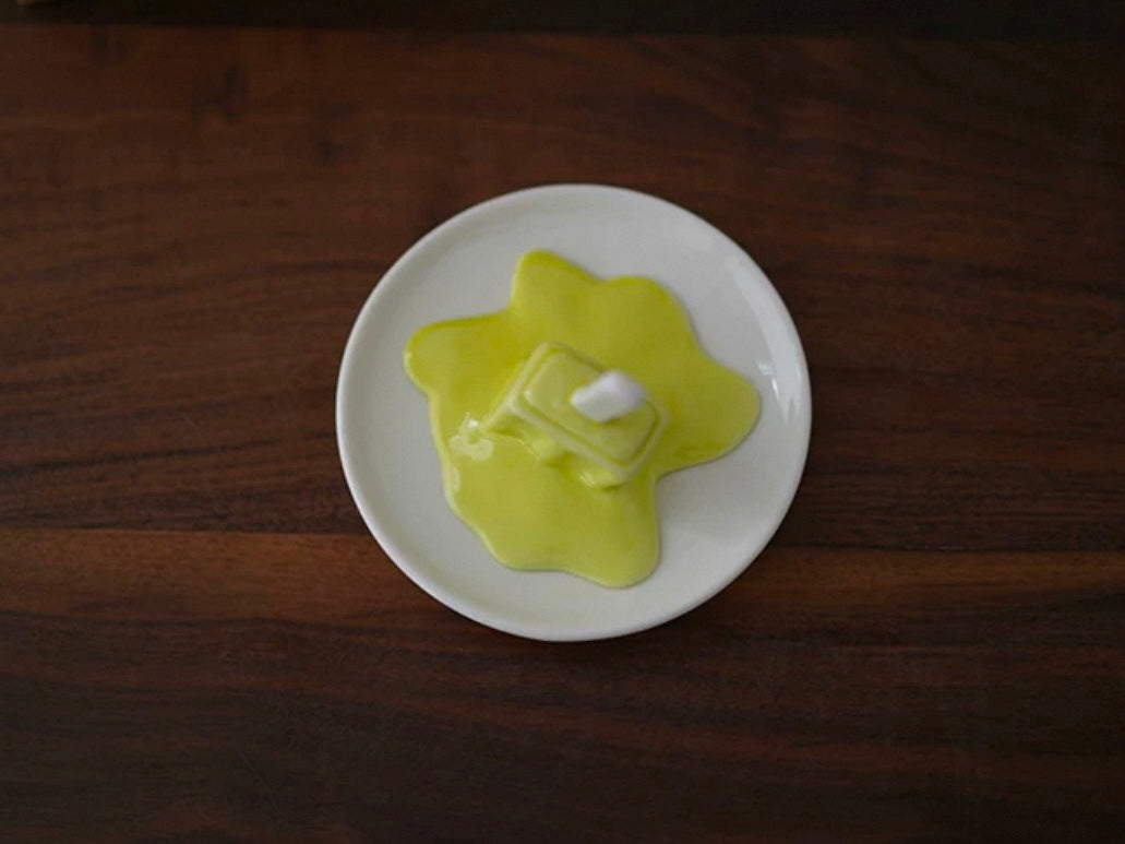 Melting Popsicle Ceramic Jewelry Dish