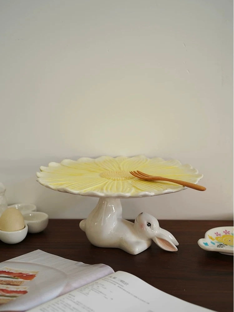 Bunny Daisy Cake Stand