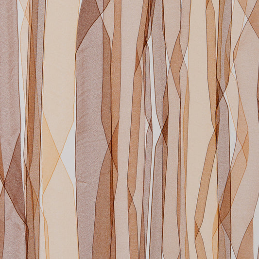 Taupe Ribbon Translucent Panel (Twisted)