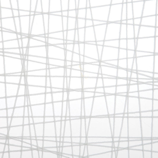 Pure White Thread Mesh Translucent Panel